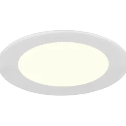 Uppovalaisin Trio Kibo LED säädettävä värilämpötila mattavalkoinen pyöreä