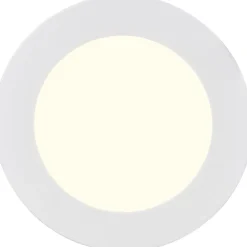 Uppovalaisin Trio Kibo LED säädettävä värilämpötila mattavalkoinen pyöreä