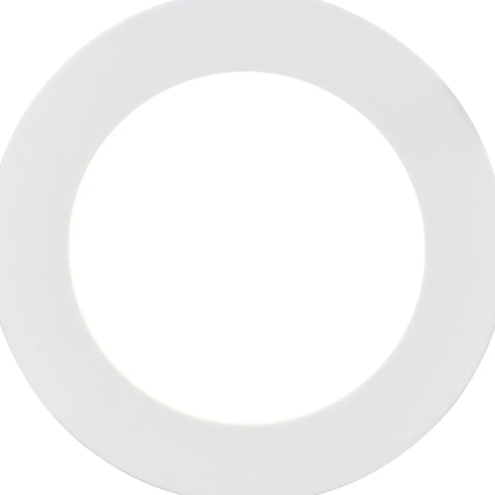 Uppovalaisin Trio Kibo LED säädettävä värilämpötila mattavalkoinen pyöreä
