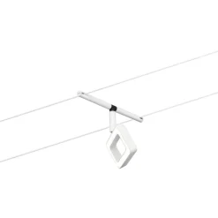 Vaijerivalaisin Paulmann CorDuo Frame, 280lm, 4.8W, 3000K, 12V, mattavalkoinen