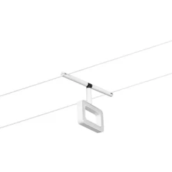 Vaijerivalaisin Paulmann CorDuo Frame, 280lm, 4.8W, 3000K, 12V, mattavalkoinen