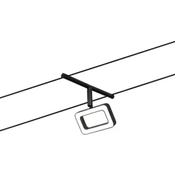 Vaijerivalaisin Paulmann CorDuo Frame, 280lm, 4.8W, 3000K, 12V, mattavalkoinen