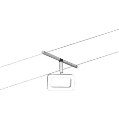 Vaijerivalaisin Paulmann CorDuo Frame, 280lm, 4.8W, 3000K, 12V, mattavalkoinen