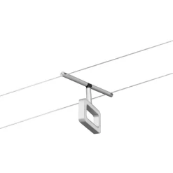 Vaijerivalaisin Paulmann CorDuo Frame, 280lm, 4.8W, 3000K, 12V, mattavalkoinen