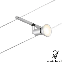 Vaijerivalaisin Paulmann CorDuo Salt, GU5.3, 12V, mattavalkoinen