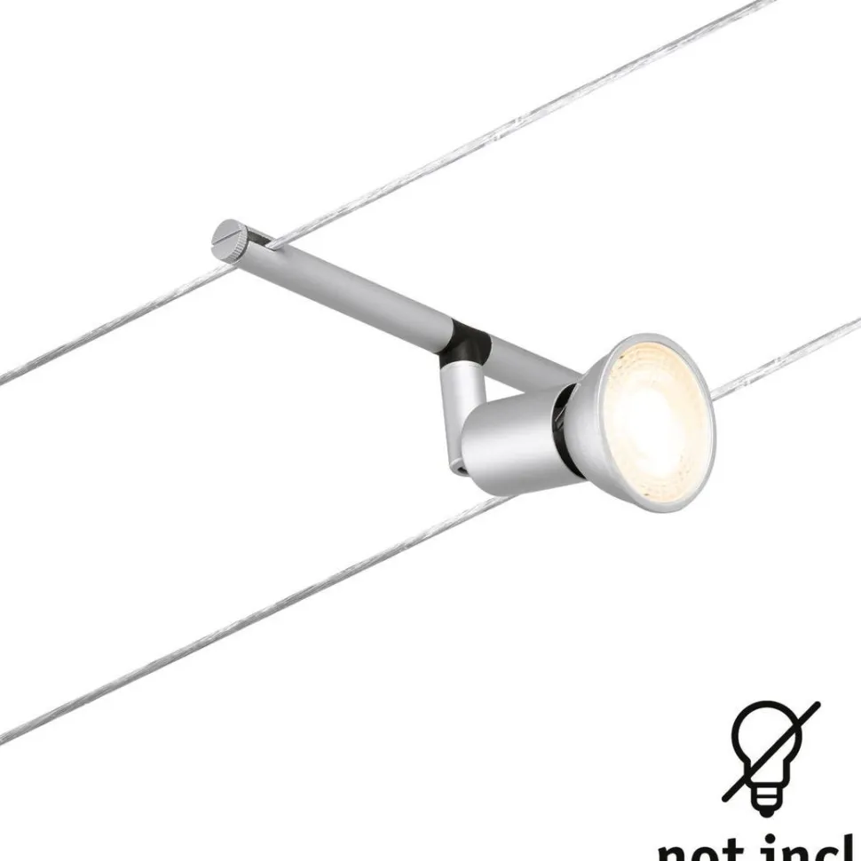 Vaijerivalaisin Paulmann CorDuo Salt, GU5.3, 12V, mattavalkoinen