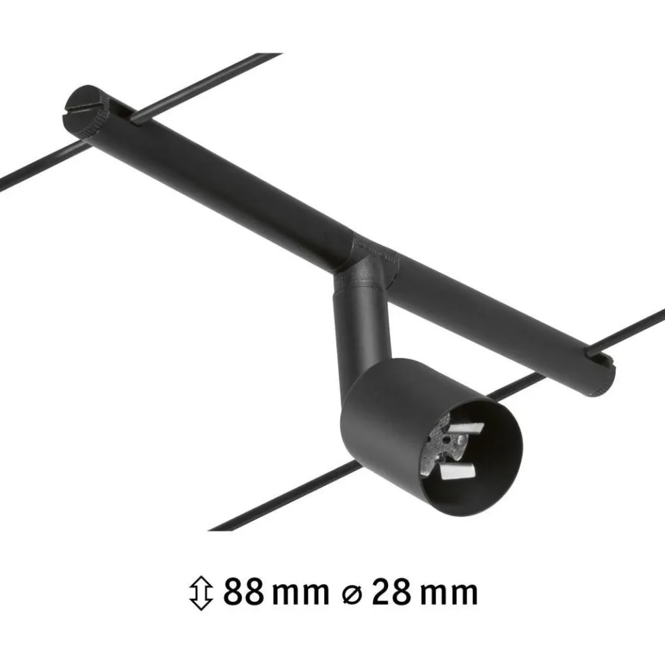 Vaijerivalaisin Paulmann CorDuo Salt, GU5.3, 12V, mattavalkoinen