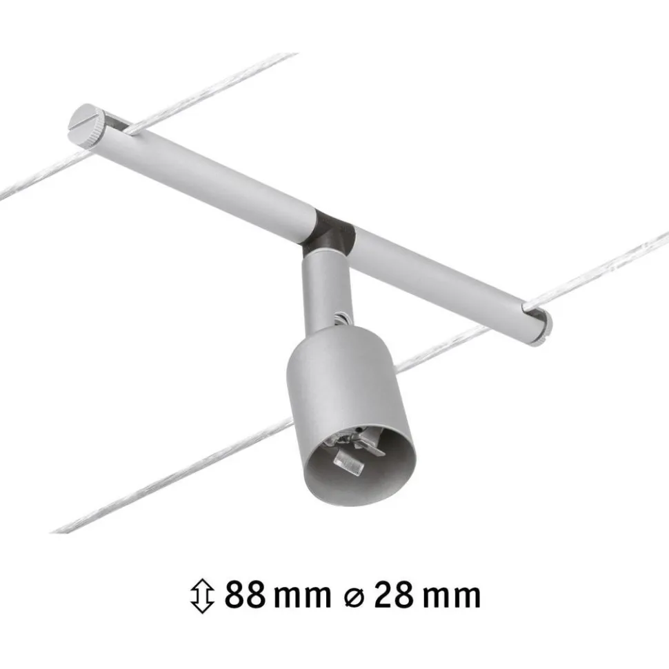 Vaijerivalaisin Paulmann CorDuo Salt, GU5.3, 12V, mattavalkoinen