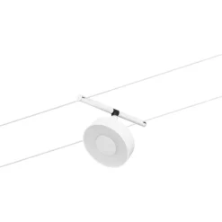 Vaijerivalaisin Paulmann CorDuo Circle, 180lm, 5W, 3000K, 12V, mattavalkoinen