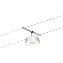 Vaijerivalaisin Paulmann CorDuo Circle, 180lm, 5W, 3000K, 12V, mattavalkoinen