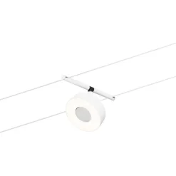 Vaijerivalaisin Paulmann CorDuo Circle, 180lm, 5W, 3000K, 12V, mattavalkoinen