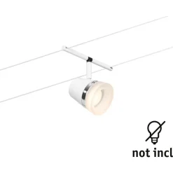 Vaijerivalaisin Paulmann CorDuo Cone, GU5.3, 12V, mattakromi/kromi