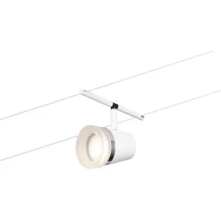 Vaijerivalaisin Paulmann CorDuo Cone, GU5.3, 12V, mattakromi/kromi
