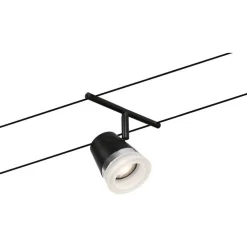 Vaijerivalaisin Paulmann CorDuo Cone, GU5.3, 12V, mattakromi/kromi