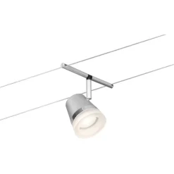 Vaijerivalaisin Paulmann CorDuo Cone, GU5.3, 12V, mattakromi/kromi