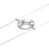 Vaijerivalaisin Paulmann CorDuo RoundMac, 200lm, 4.5W, 3000K, 12V, mattakromi