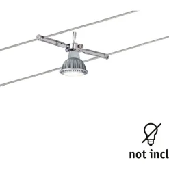 Vaijerivalaisin Paulmann TogoLED, GU5.3, 12V, himmennettävä, kromi