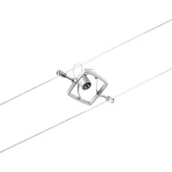 Vaijerivalaisin Paulmann CorDuo Mac II, GU5.3, 12V, mattakromi