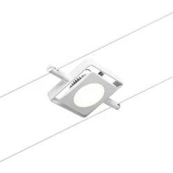 Vaijerivalaisin Paulmann CorDuo MacLED, 250lm, 4.5W, 3000K, 12V, mattavalkoinen