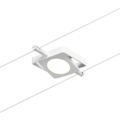 Vaijerivalaisin Paulmann CorDuo MacLED, 250lm, 4.5W, 3000K, 12V, mattavalkoinen