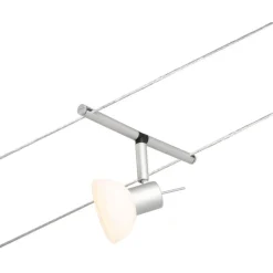 Vaijerivalaisin Paulmann CorDuo Sheela, GU5.3, 12V, mattakromi