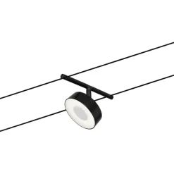 Vaijerivalaisinsetti Paulmann CorDuo Circle, 5x180lm, 5x5W, 3000K, 230/12V, mattavalkoinen