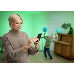 Vakiolamppu Airam SmartHome, 11W, E27, 1055lm, 2700-6500K, RGB/TW, opaali