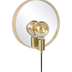 Valaisin ja peili Lucide Reflex Ø31cm, eri värejä