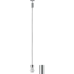 Valaisinjohtosarja kiskoon Paulmann URail 2Easy Basic E27 1500mm mattakromi