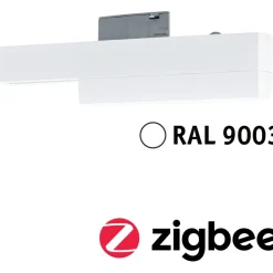 Valaisinkiinnike Paulmann URail Zigbee 3.0 spottivalaisimelle kiskoon valkoinen