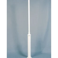 Valaisinpylväs 579-250 Draco valkoinen matta 2000 mm