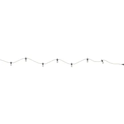 Valoketju LED Trio Ember 6m musta/luonnollinen väri