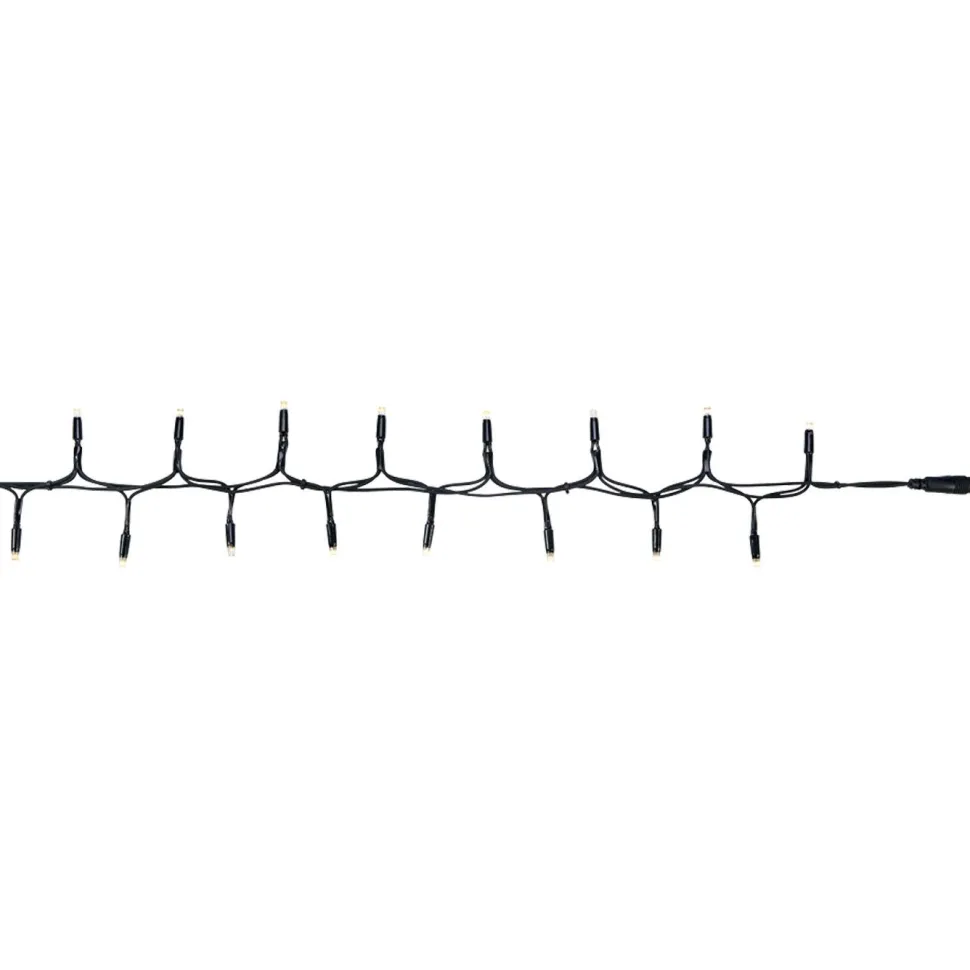 Valoketju Markslöjd Chrissline Crab Original, 100 valoa, 5m musta