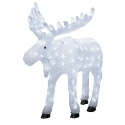 Valokoriste Konstsmide Hirvi, IP44, 136 x LED, 65cm