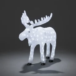 Valokoriste Konstsmide Hirvi, IP44, 136 x LED, 65cm