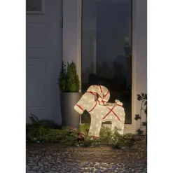 Valokoriste Konstsmide Vuohi, IP44, 96 x LED, 48cm, kirkas