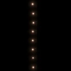 Valonauha, 400 LED-valoa, 40 m, 8 valoefektiä, IP44, lämmin valkoinen