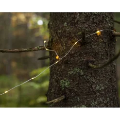 Valosarja Star Trading Rondo, ulkokäyttöön, ladattava, valkoinen/vihreä