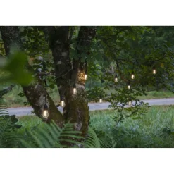 Valosarja Star Trading String Light, ulkokäyttöön, 10-osainen, 360cm, musta