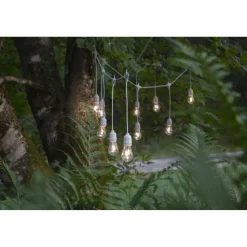 Valosarja Star Trading String Light, ulkokäyttöön, 10-osainen, 360cm, musta