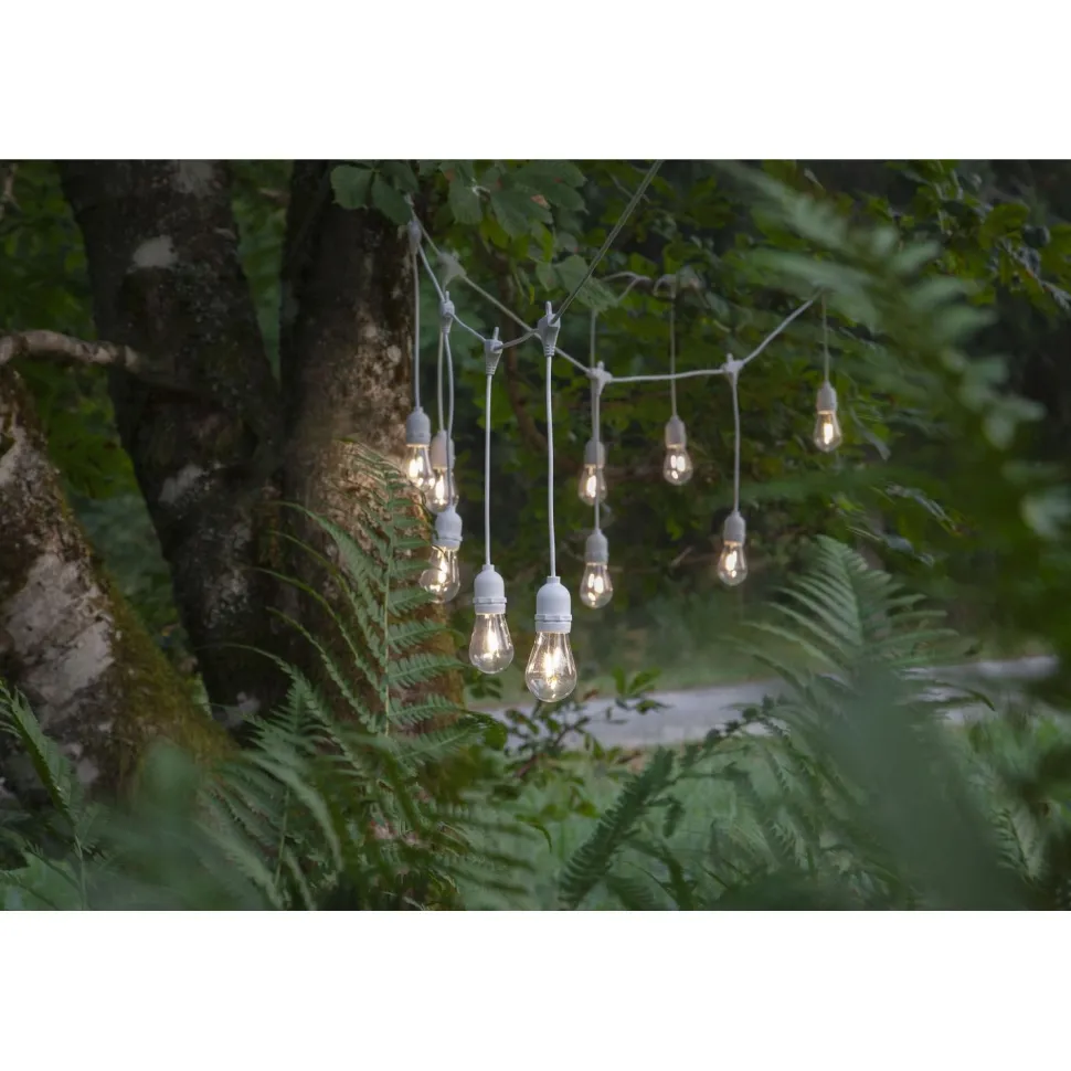 Valosarja Star Trading String Light, ulkokäyttöön, 10-osainen, 360cm, musta