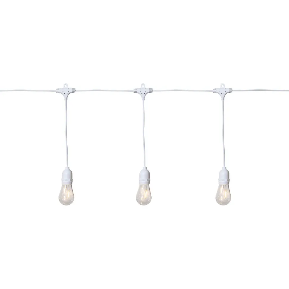 Valosarja Star Trading String Light, ulkokäyttöön, 10-osainen, 360cm, musta