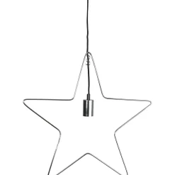 Valotähti Star Trading Ramsvik 52x50 cm kromi