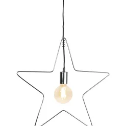 Valotähti Star Trading Ramsvik 52x50 cm kromi