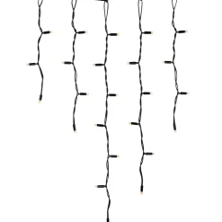 Valoverho Markslöjd Chrissline Original, 100 valoa, 2x0.6m, musta