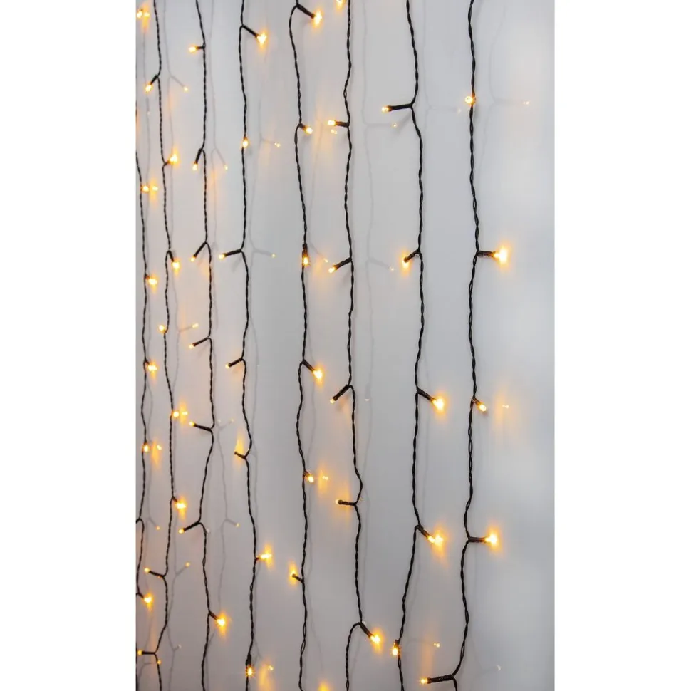 Valoverho Star Trading Serie LED Golden Warm White 120 valoa 2x1,3m