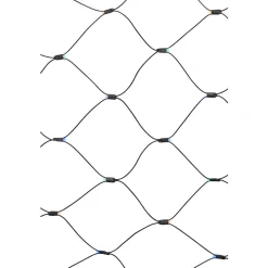 Valoverkko Markslöjd Chrissline, 100 valoa, 2x1.7m, musta, eri valonsävyjä