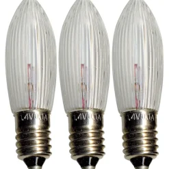 Varalamppu Star Trading E10 1,8W 24V Ø45x13mm 3 kpl
