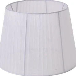 Varjostin FocusLight Organza Ø18cm, E14/E27, valkoinen