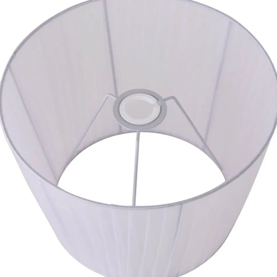 Varjostin FocusLight Organza Ø18cm, E14/E27, valkoinen